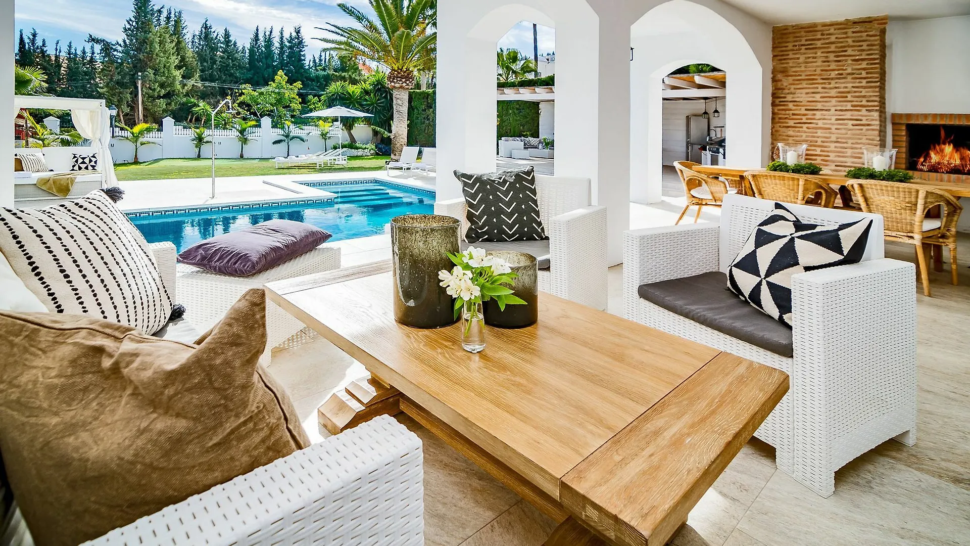 Vm-Luxury 4 Bedroom Villa Private Pool Μαρμπέλλα